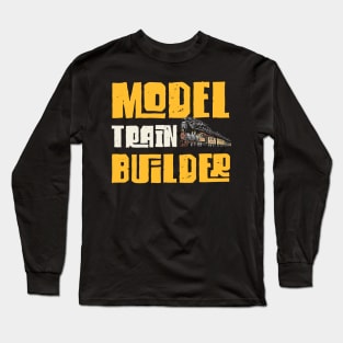 Modelrailroad HO N Z Train Mode Long Sleeve T-Shirt